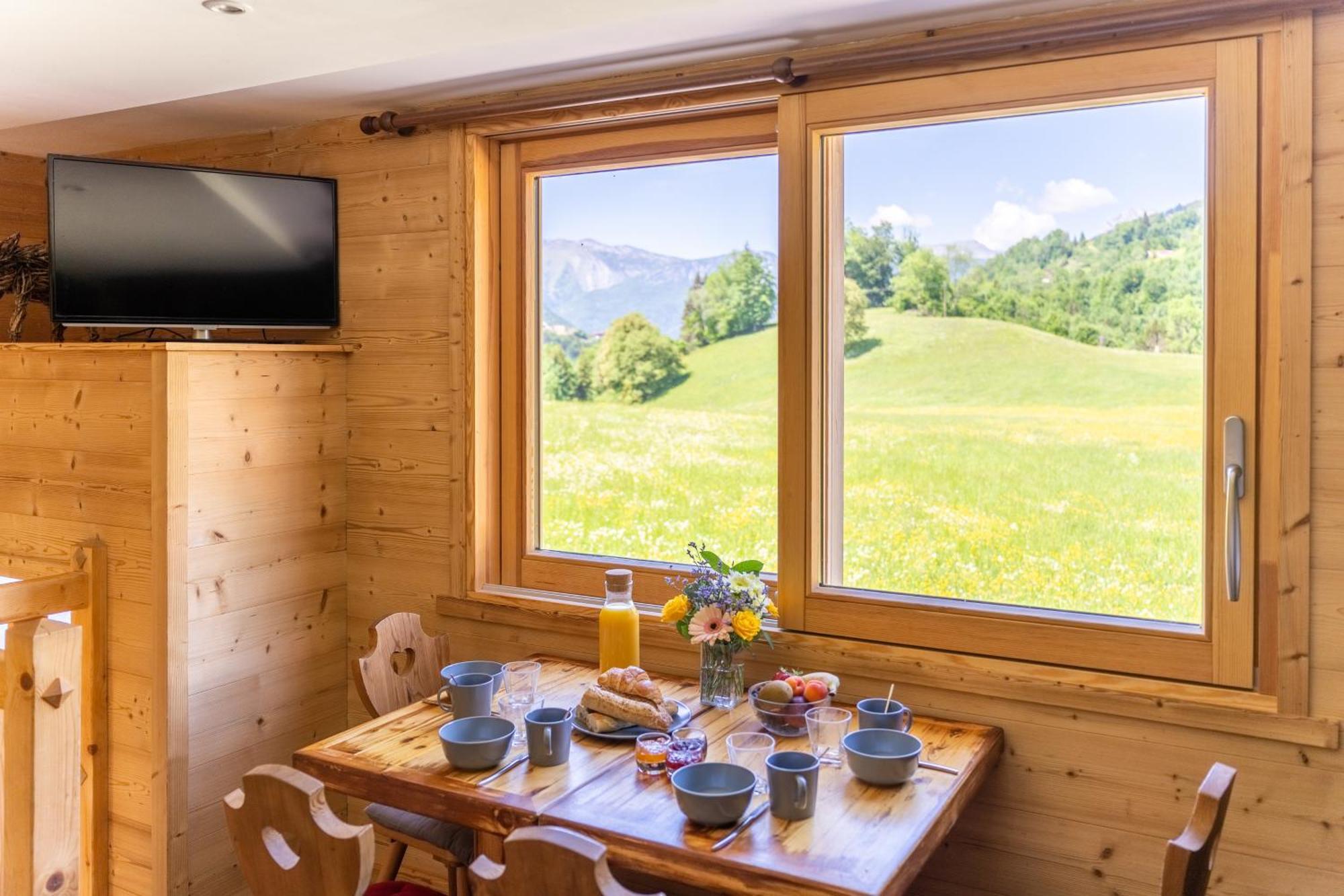 Chalet D'En O Les Clefs Zimmer foto